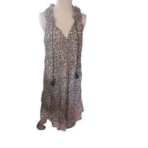 Mud pie Eason Maxi leopard print medium